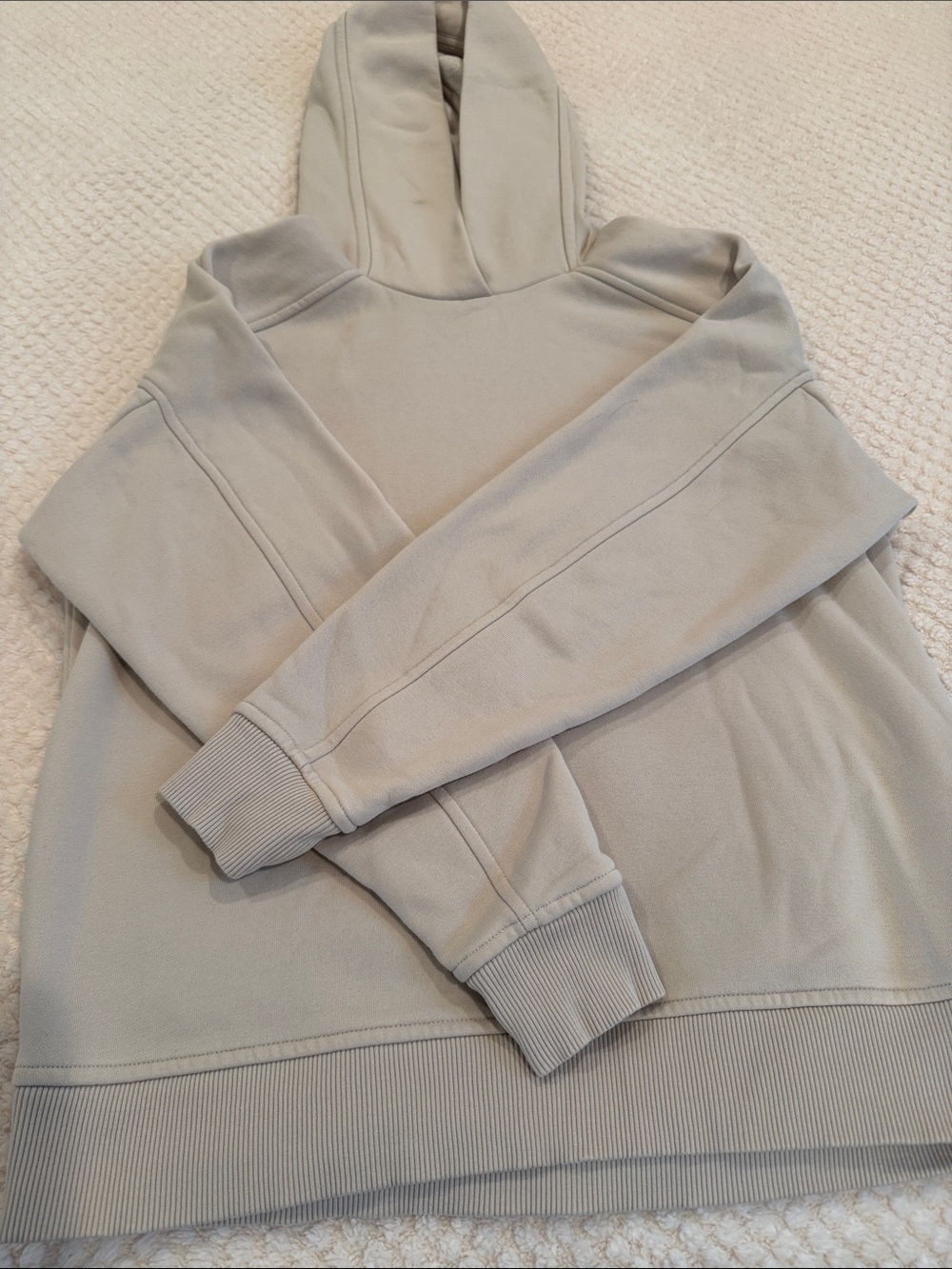 Banana Republic Beige Women’s Hooded Sweatshirt